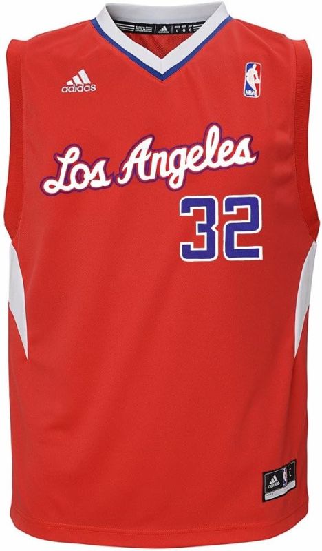 adidas Blake Griffin Los Angeles Clippers NBA Red Official Away Road Replica Basketball Jersey for Youth